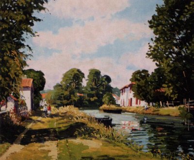 アルコープの楽師　52 x 38 cm